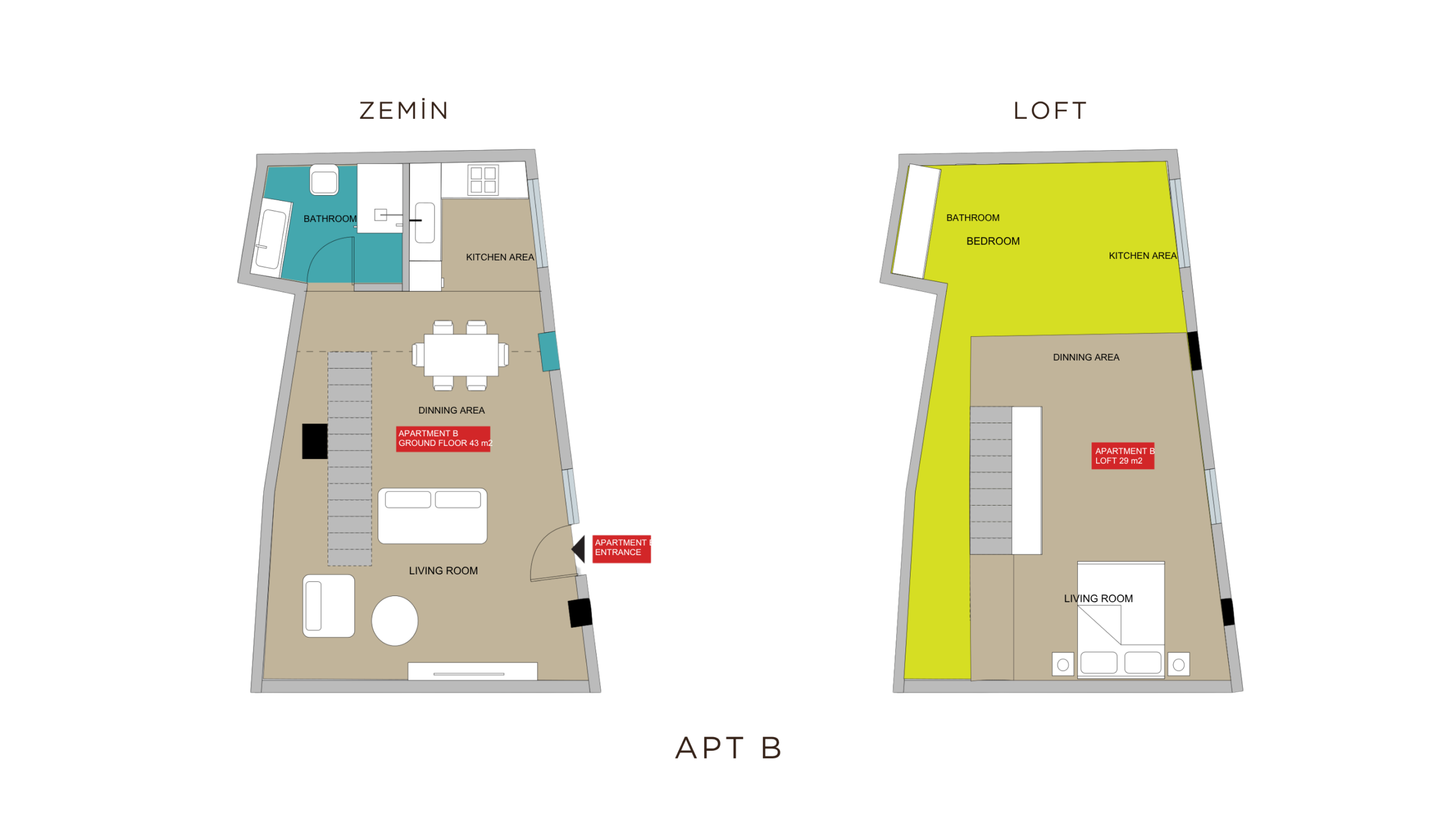 Ano Glyfada Tenarou Apt B